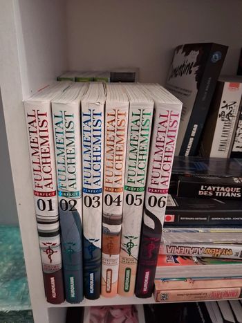 Manga Fullmetal Alchemist perfect édition tome 1 à 6
