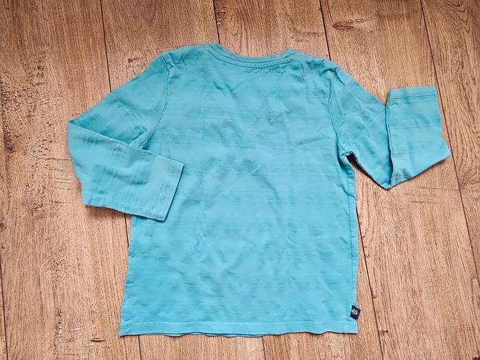 T.shirt manches longues bleu vert Sergent Major 6 ans - photo numéro 7