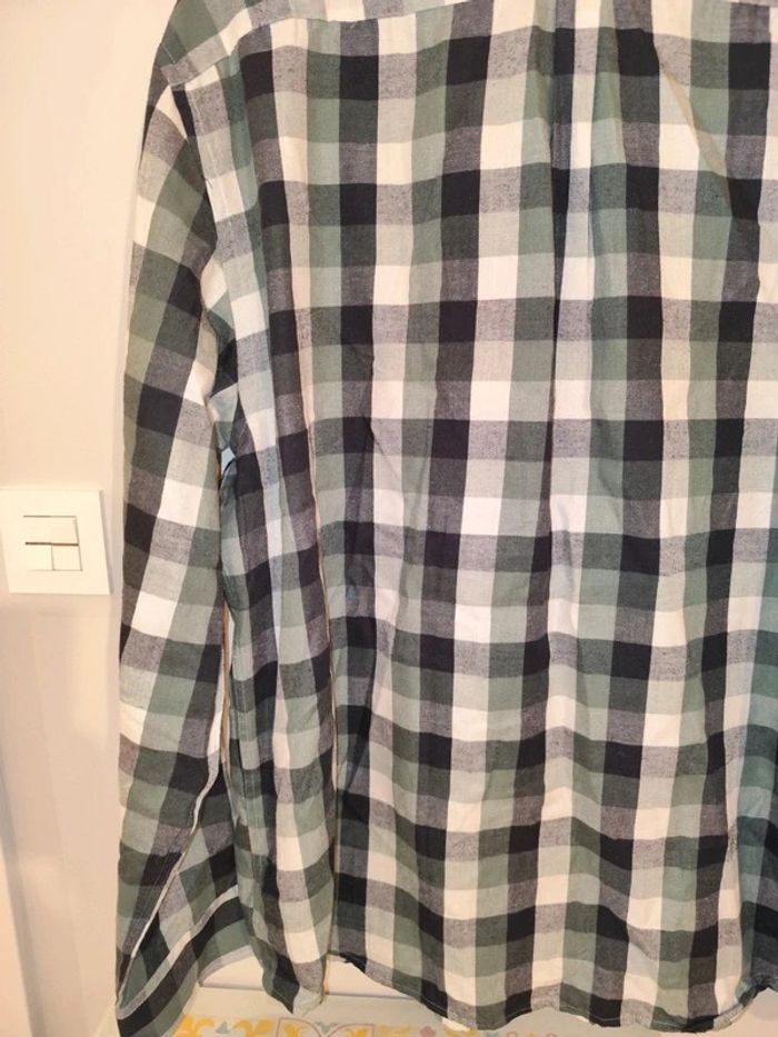 Camisa cuadros hombre talla XXXL. Chemise à carreaux pour homme taille XXXL. - photo numéro 3