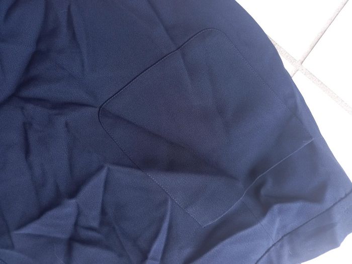 Jupe crayon femme bleu - photo numéro 3