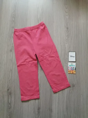Legging corail élastique à la taille / sans marque / (6ans)