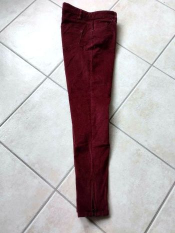 Pantalon Skinny Velours 7/8ème - Kiabi - T36