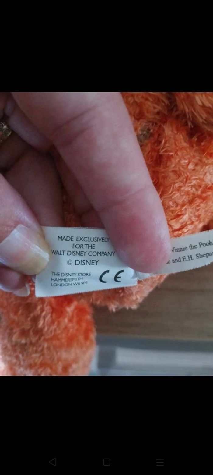 Peluche Disney Tigrou - photo numéro 4