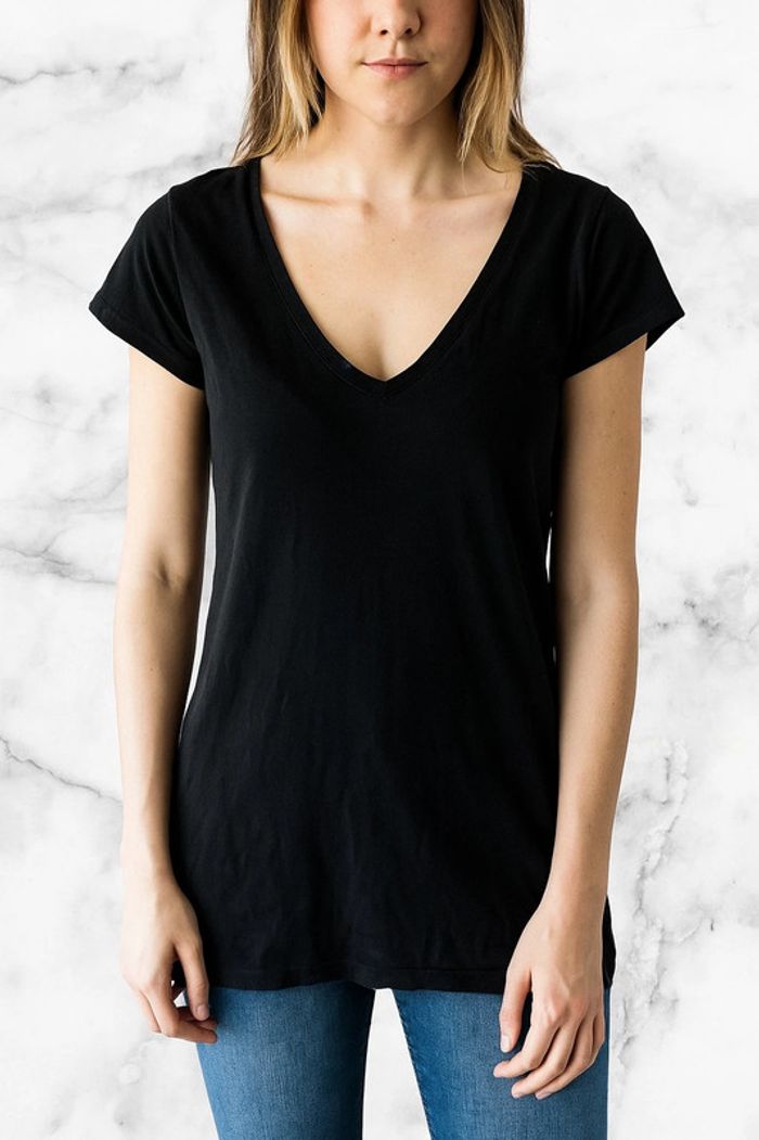 🌸 Tee shirt noir simple 🌸