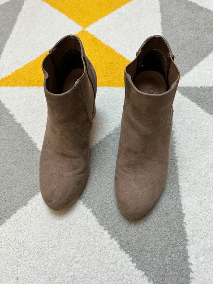 Bottines à talons Grands Boulevards Taille 37 - photo numéro 3