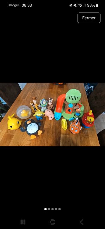 Lot jeux de bain 
