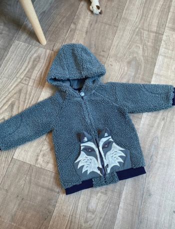 Gilet sergent major loup 12 mois