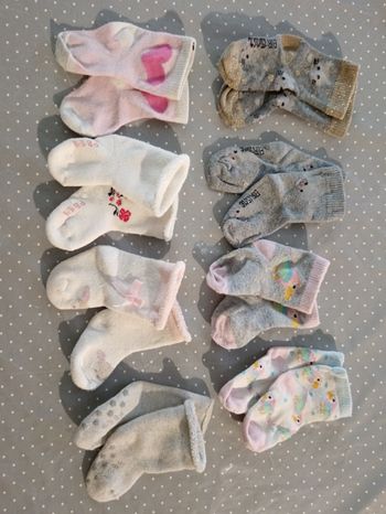 Lot de 8 paires de chaussettes 15/16