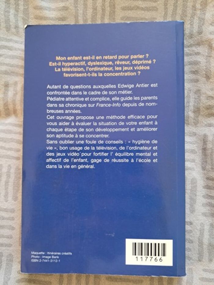 J'aide mon enfant à se concentrer de Edwige Antier BE - photo numéro 2
