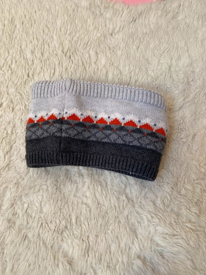 Tour de cou chaud hiver bébé 6-12m obaïbi - photo numéro 2