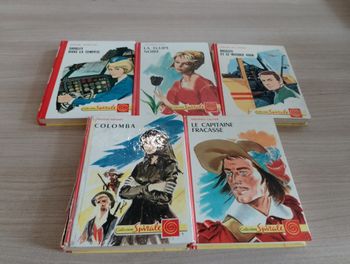 Lot de 5 livre divers "collection Spirale"(2)