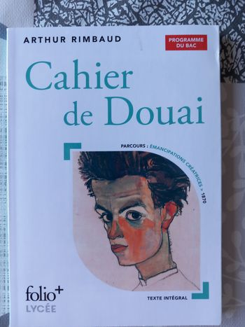 Arthur Rimbaud Cahier de Douai