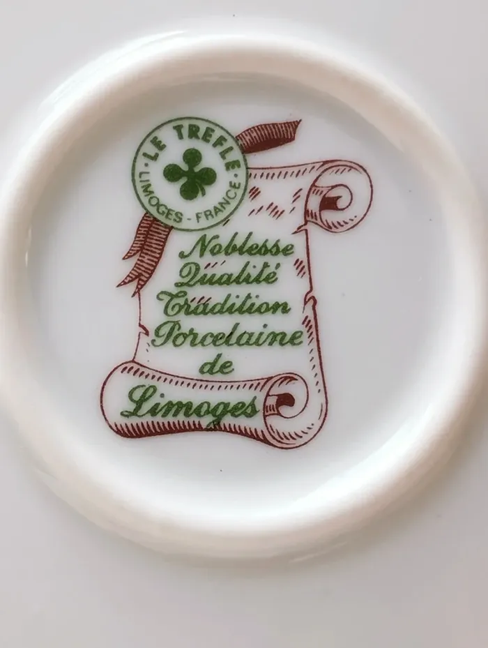 Assiette porcelaine de limoges - photo numéro 5