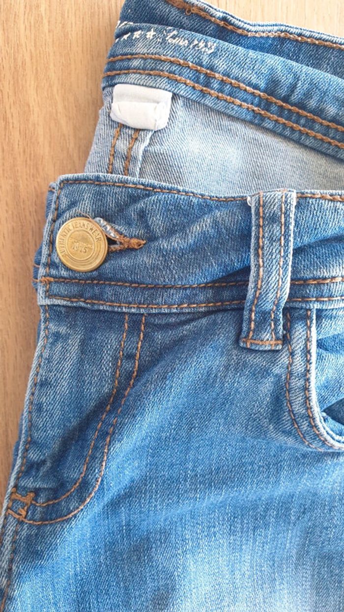 Jeans skinny bleu délavé, taille 36, Promod - photo numéro 3