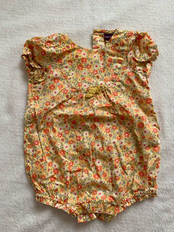 Combi short sergent major fille 6 m