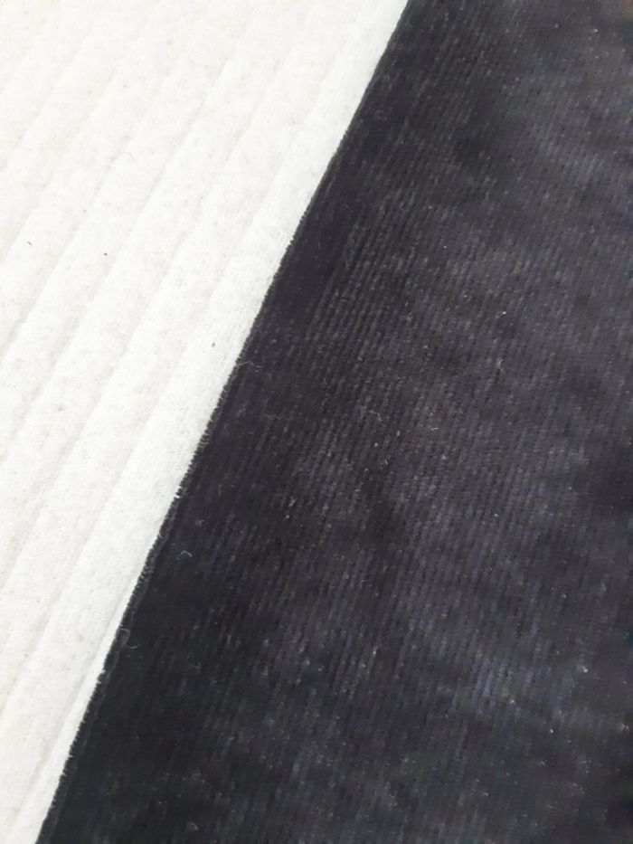 Pantalon legging noir côtelé 5 ans - photo numéro 3