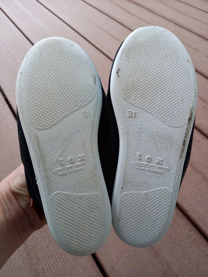 Chaussons de danse / ballerines Tex noires p.31 - photo numéro 3