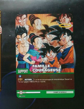 Lot 118 cartes Dragon Ball Z Super A jouer et A collectionner française card set