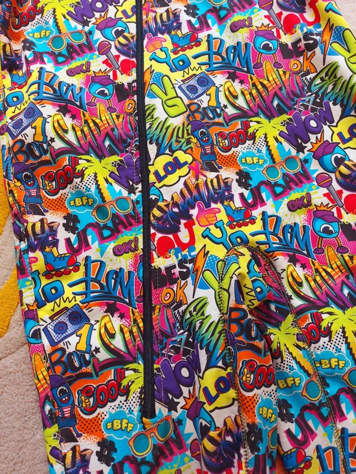 Combinaison softshell IELM graffiti 116cm - photo numéro 3
