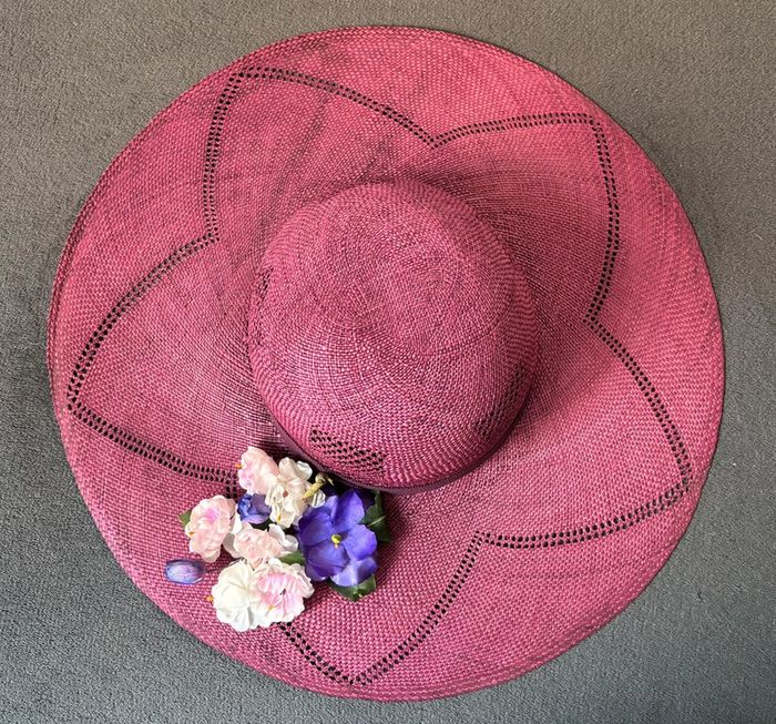 Chapeau en paille Miss Helen - photo numéro 3