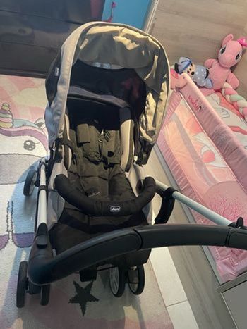 Poussette trio chicco