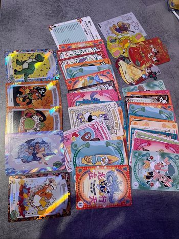 Lot de cartes Disney