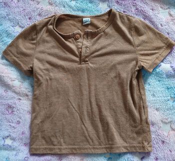 Tee-shirt marron shein 4 ans