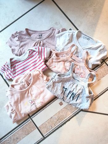 Lot Body manches courtes 3 mois