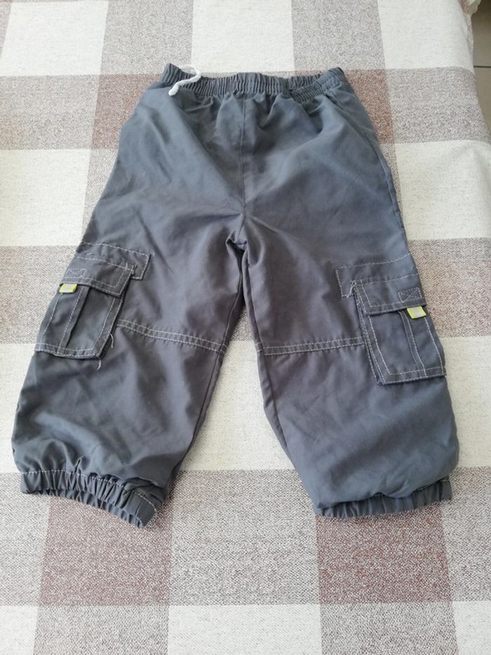 Pantalon 23 mois doublé gris