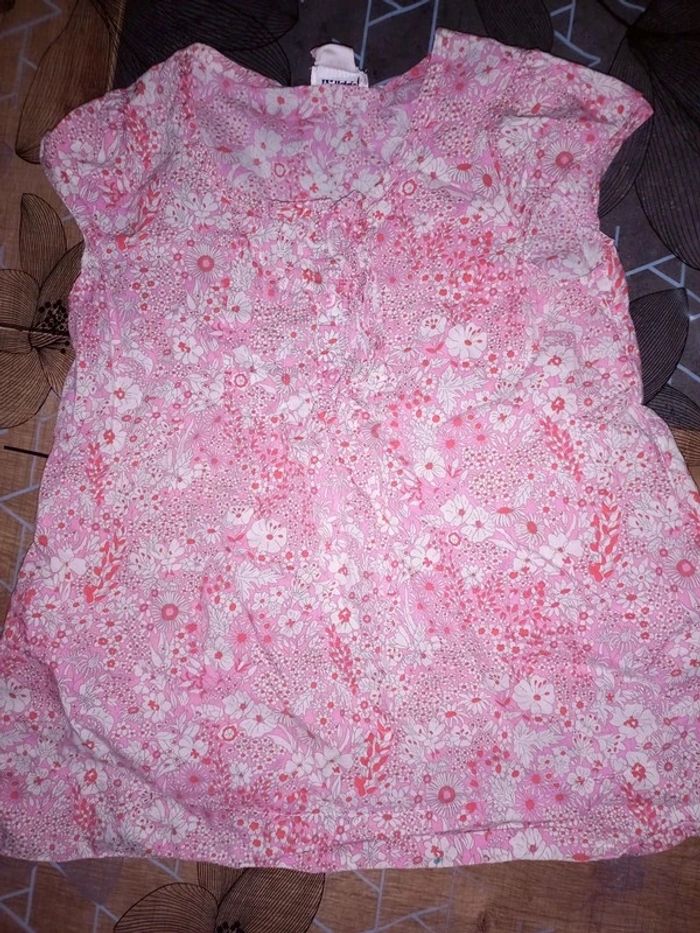 Débardeur liberty cyrillus 7/8 ans