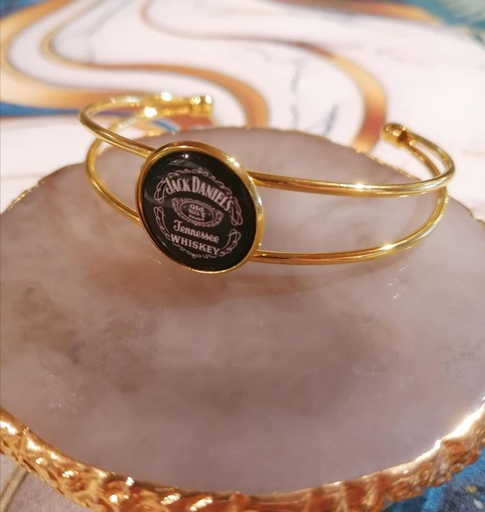 Bracelet manchette jack Daniel's - photo numéro 3
