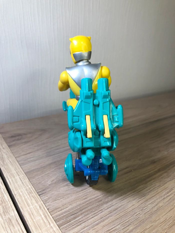Figurine jouet moto véhicule power rangers vintage bootleg ko - photo numéro 4