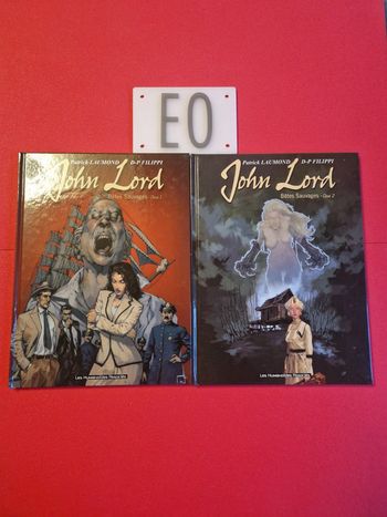 Lot de 2 bd john lord 1 et 2,EO