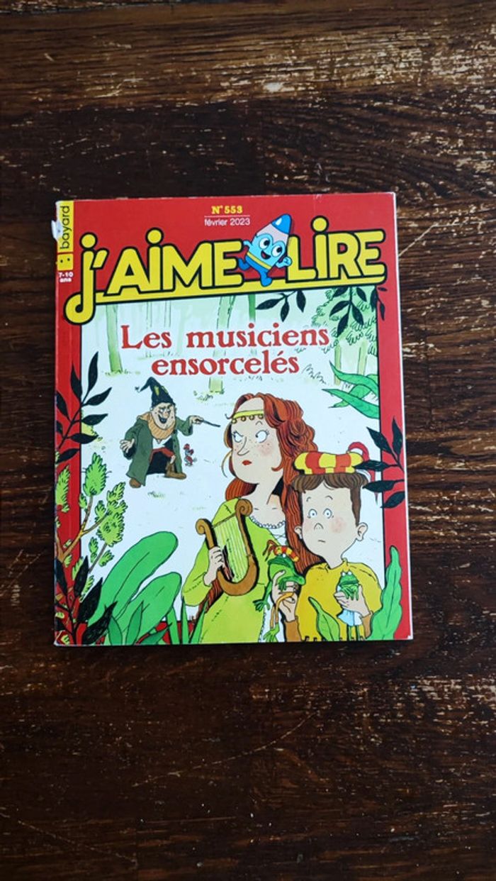 J'aime lire - les musiciens ensorcelés