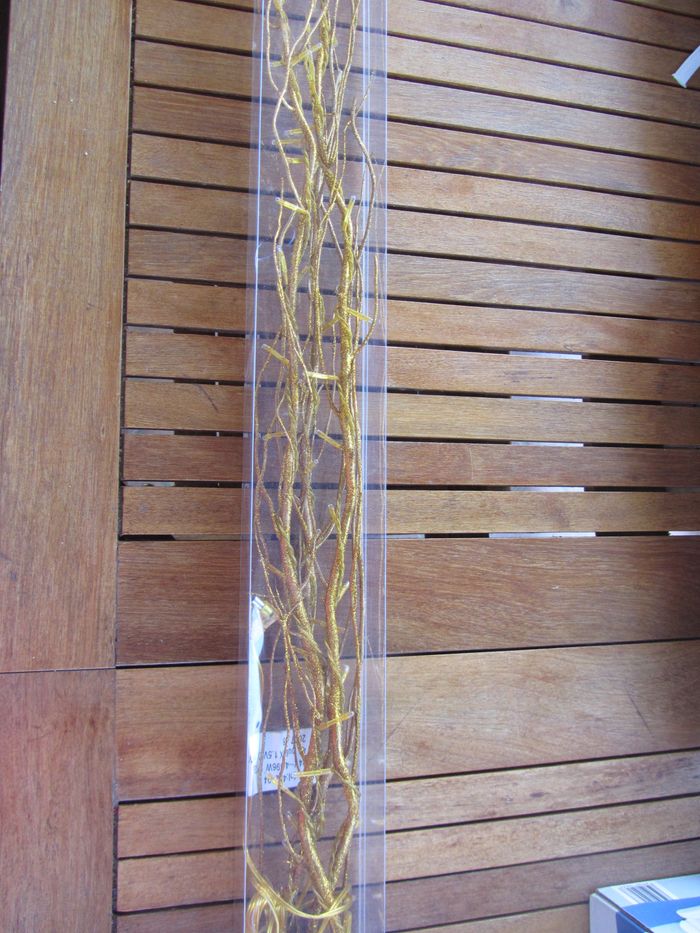 Branches lumineuses dorées neuves - photo numéro 2