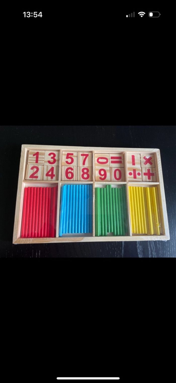 Jeux en bois mathématiques