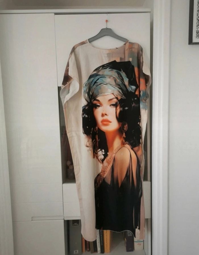 🤎🤍Sublime Robe Légère Et Fluide 🤎🤍 - photo numéro 4