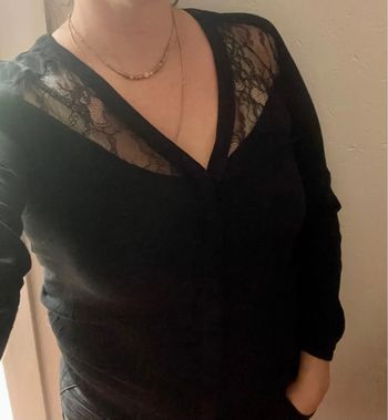 Chemisier dentelle