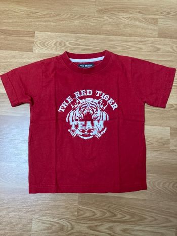 T shirt manches courtes rouge