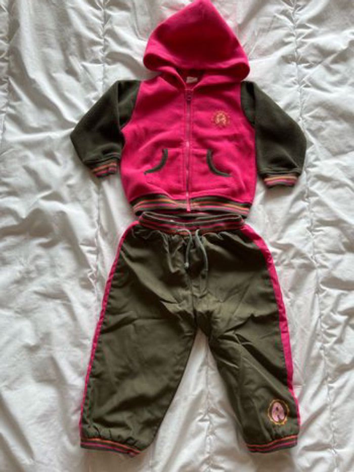 Ensemble pantalon veste à capuche