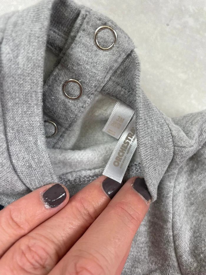 Tenue bébé garçon 3 mois jeans + sweat - photo numéro 6