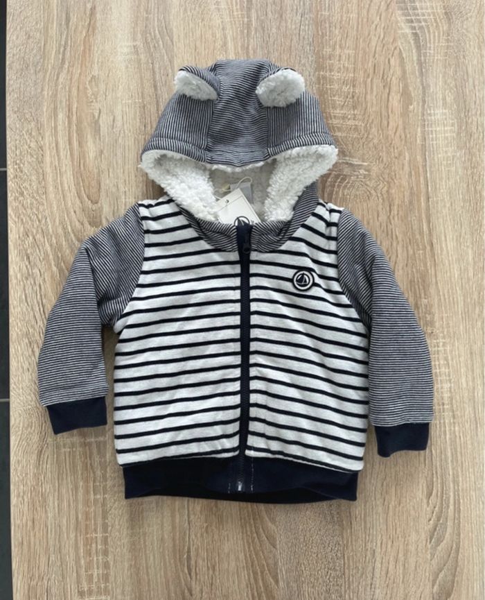 Manteau petit bateau 18 mois comme neuf - photo numéro 2