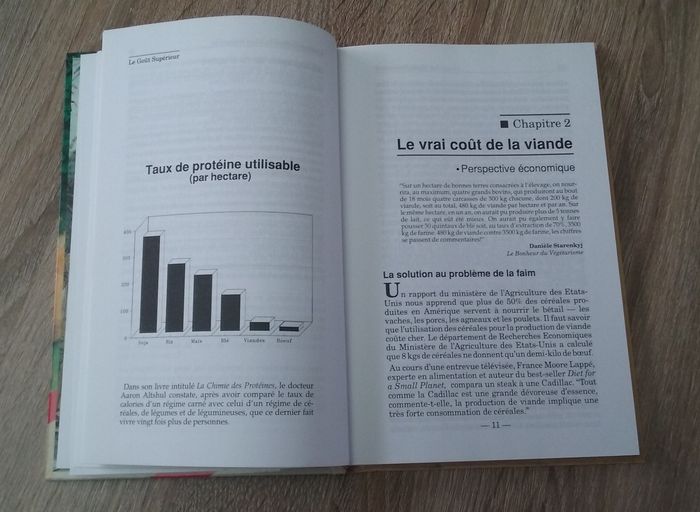Livre "Le goût supérieur - guide pratique du végétarisme" - photo numéro 4