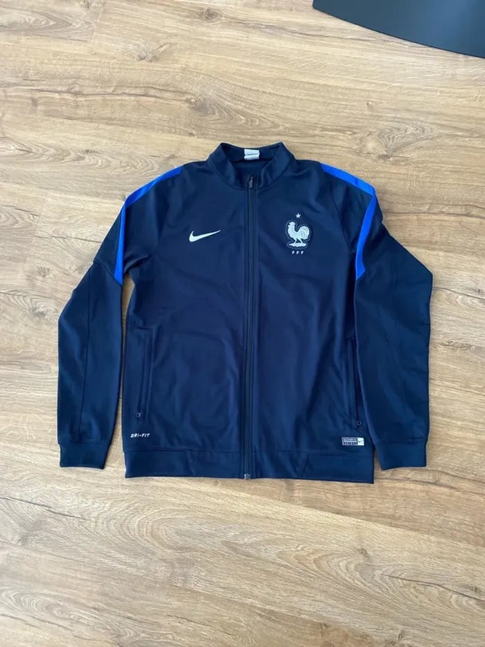 Veste Nike FFF Équipe de France Taille L Parfait état - photo numéro 2