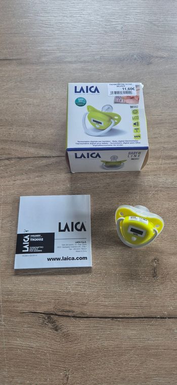 Tétine thermomètre Laica