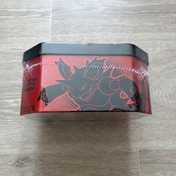 Boîte en métal Pokémon Pokébox Nidoking EX de la Team Rocket NEUVE - photo numéro 3