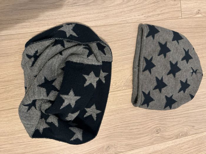Bonnet et cache cou 3-4 ans - photo numéro 3