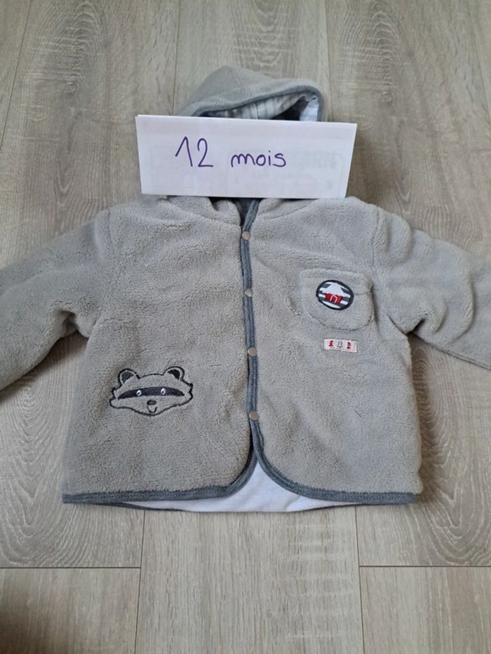 Veste manteau 12 mois