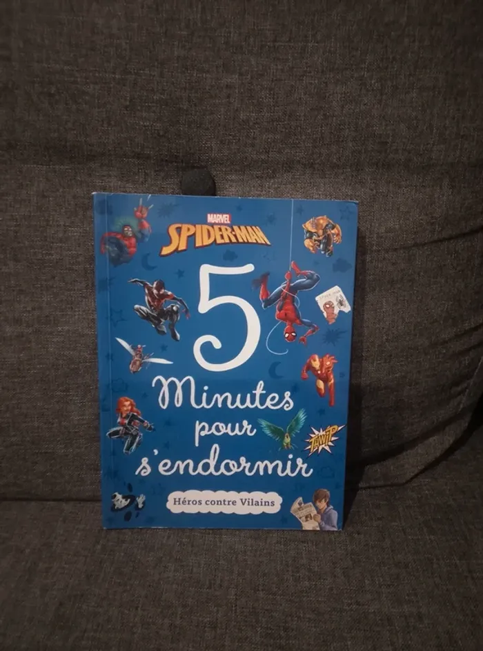 Livre enfant - 5 minutes pour s'endormir - Héros contre Vilains
