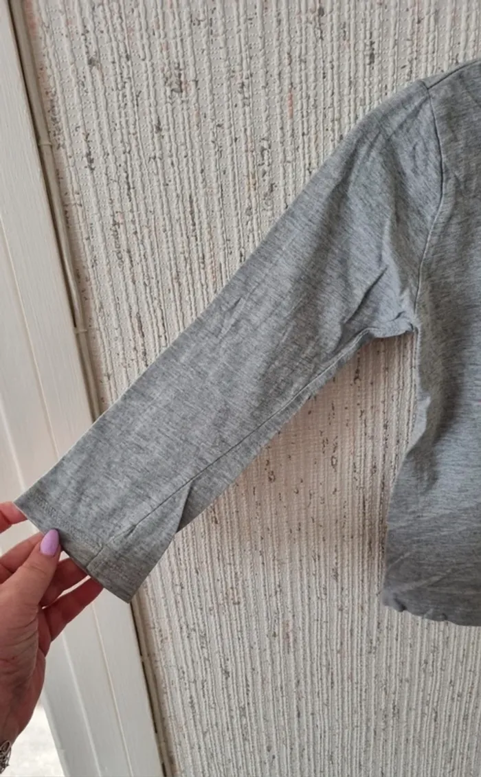 Tee shirt manche longue taille 5 ans la redoute - photo numéro 4